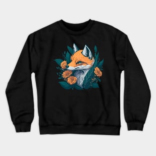 Fox in the Wild Crewneck Sweatshirt